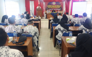 Rapat Besar PGRI Sumatera Selatan - Persatuan Guru Republik Indonesia Cabang Kabupaten Sumatera Selatan